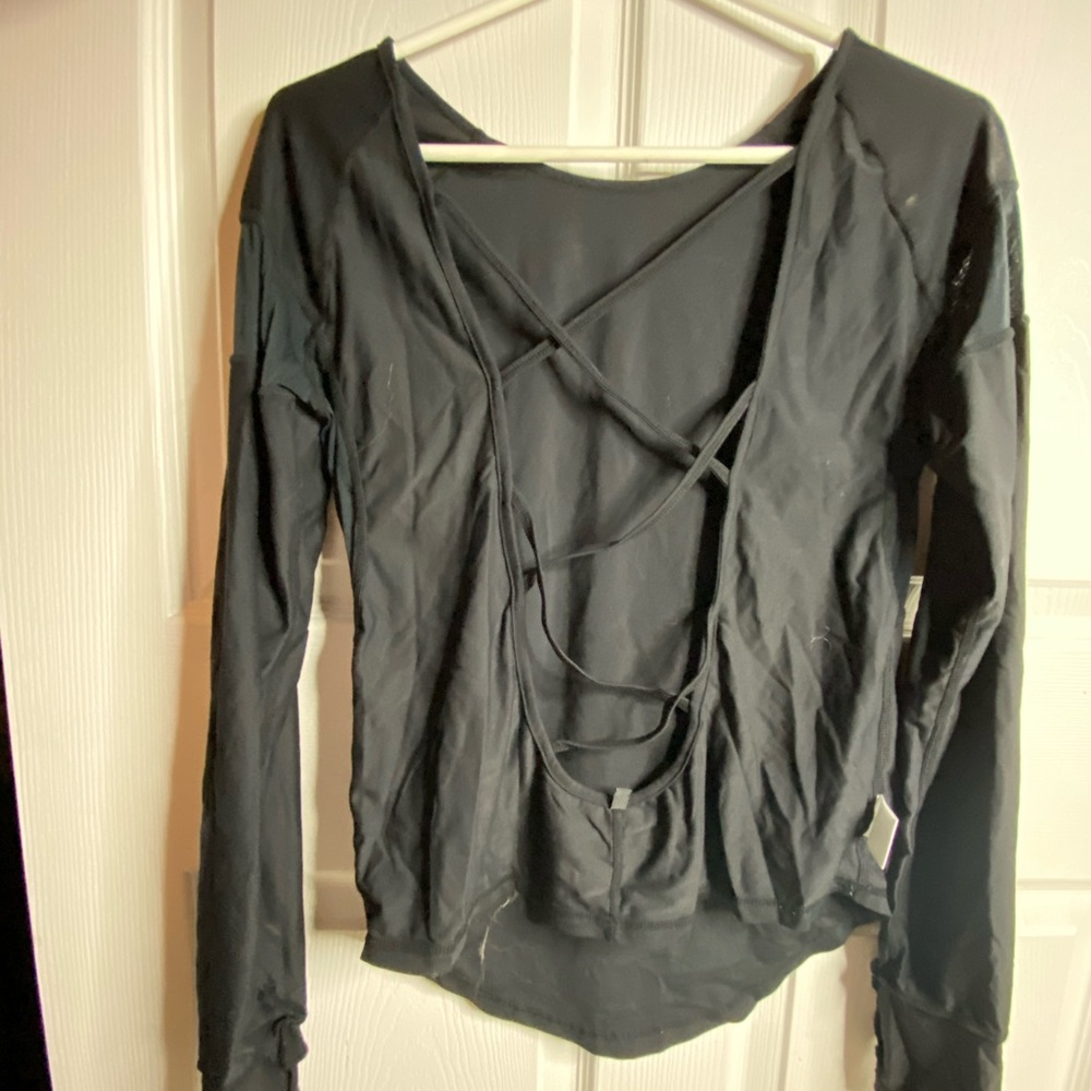 P’TULA Leslie lyrical long sleeve BLACK